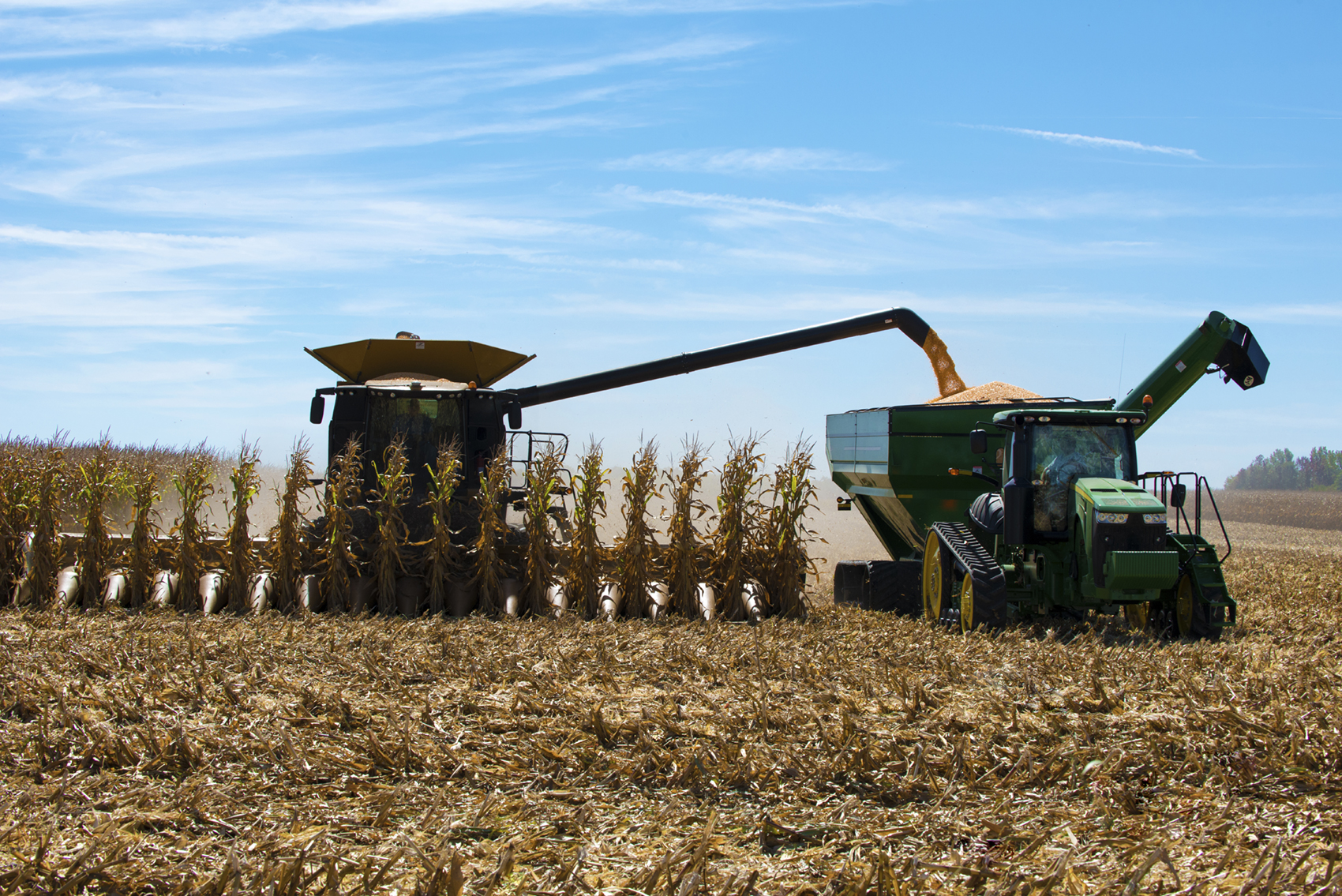 The Trump Administration’s trade war and the related rural economic meltdown is not coincidental, said Gale Lush, American Corn Growers Foundation chairman. According to Lush, who lives in Wilcox, Trump’s tariffs are a major cause of current low corn and soybean prices.  AP file photo.